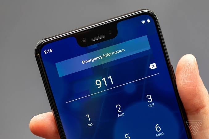 setting up android phone emergency details