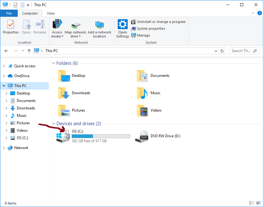 hard drive image with bitlocker