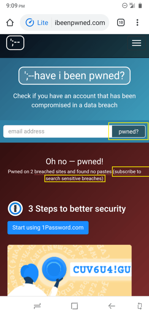 have i been pwned?