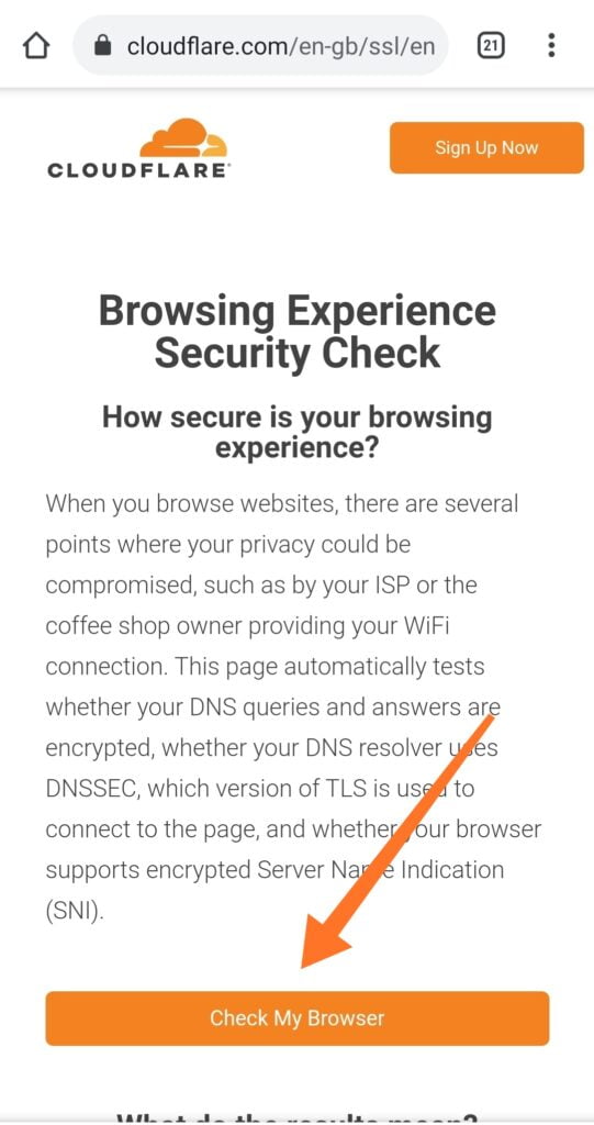 cloudflare-browser-experience-security-check