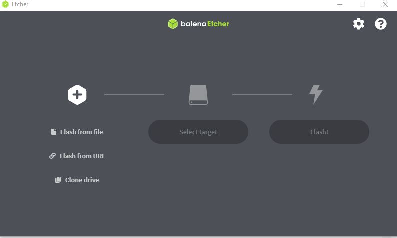 balenaetcher for tails OS