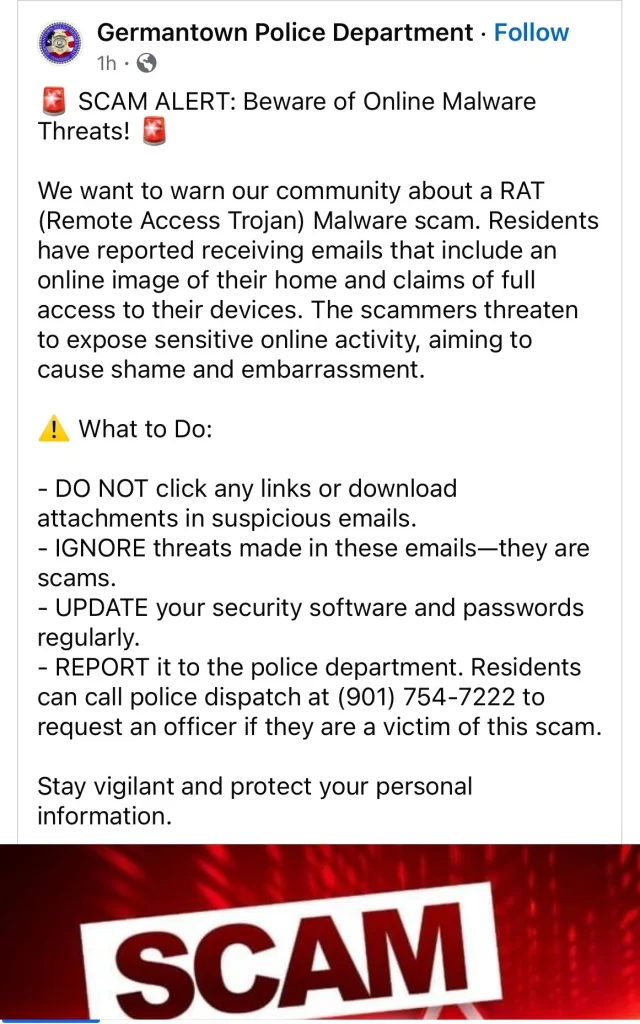 home photo phishing scam attack