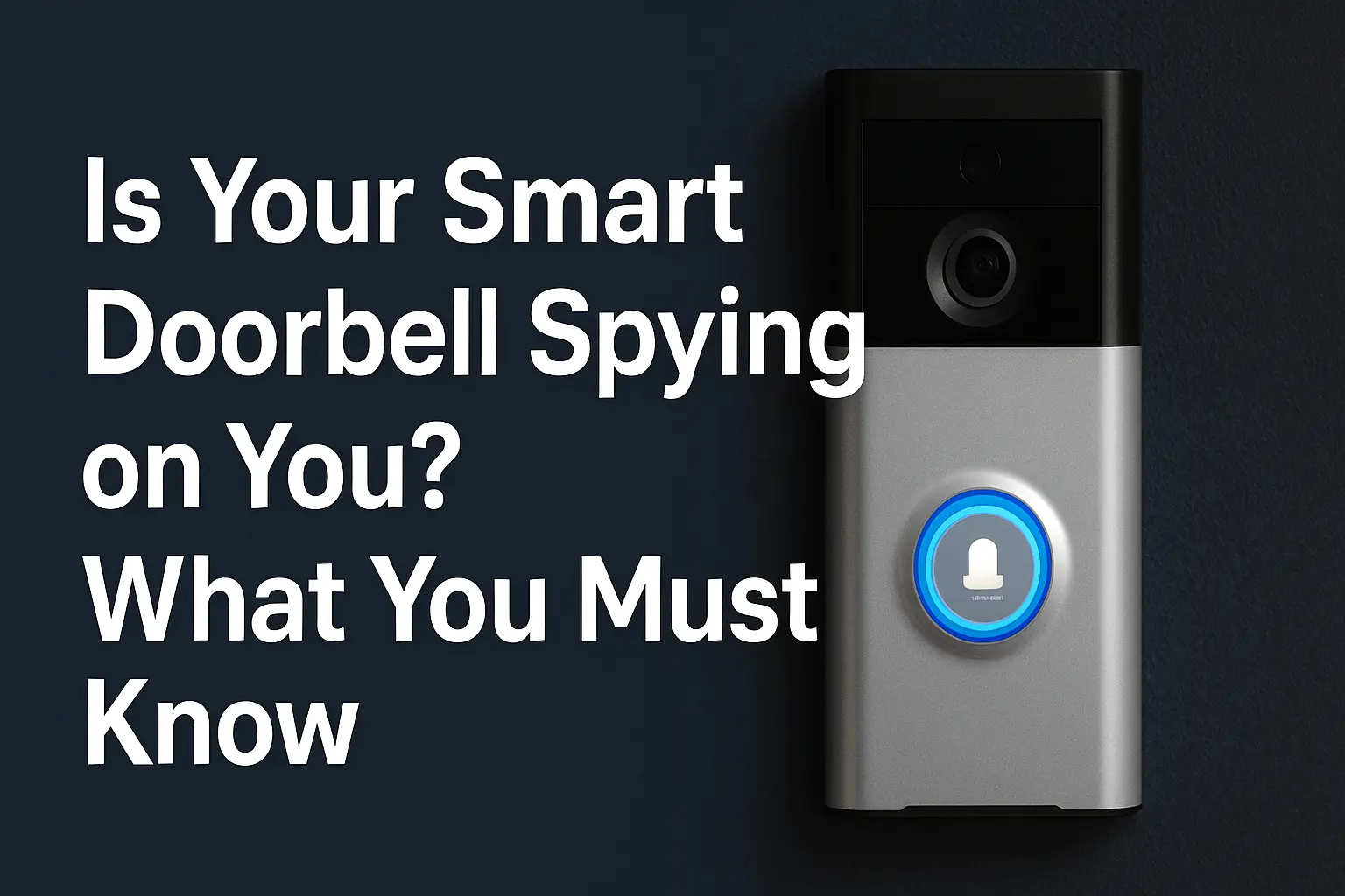 Smart Doorbell Might Be Spying